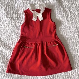Janie and Jack Toddler Girl Red Dress